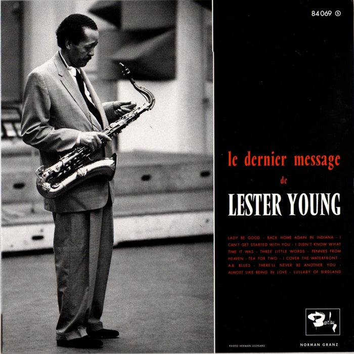 Lester Young – Le Dernier Message De Lester Young (180g, Sam Records)