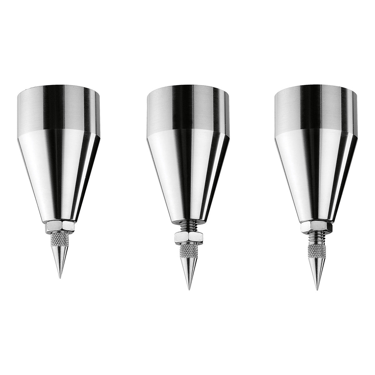 Solidsteel HY-3 Hyperspike 3-Shelf Hi-Fi AV Rack (Black)