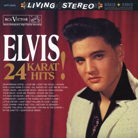 Elvis Presley – 24 Karat Hits! (180g, 3xLP, 45RPM, QPR, Analogue Productions)