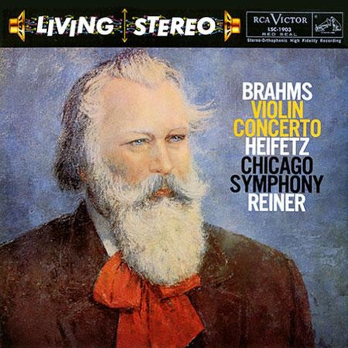 Johannes Brahms, Jascha Heifetz, Chicago Symphony Orchestra, Fritz Reiner – Violin Concerto (Analogue Productions, RCA Victor Red Seal)