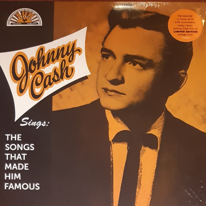 Johnny Cash – Johnny Cash Sings The Songs That Made Him Famous (Tangerine vinyl)