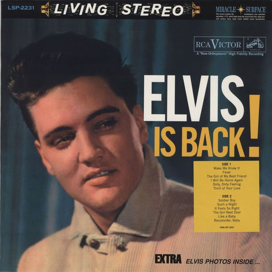 Elvis Presley, The Jordanaires – Elvis Is Back! (Speakers Corner)