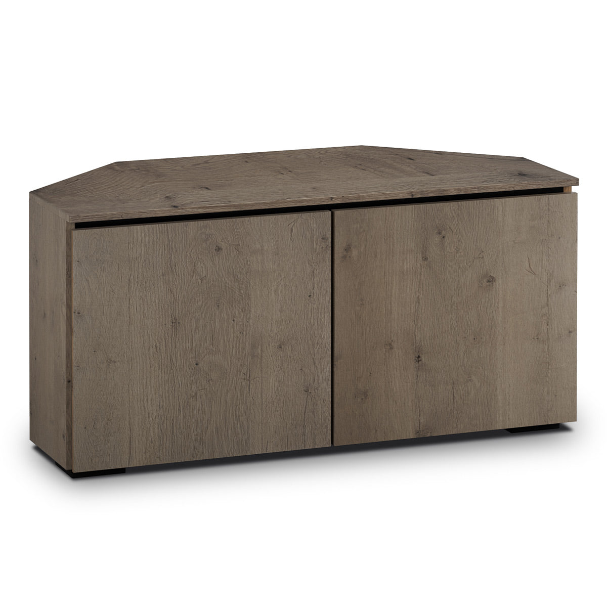 Salamander Chameleon Collection Lancaster 221 Twin Corner AV Cabinet (Rough-Sawn Barnboard Oak)