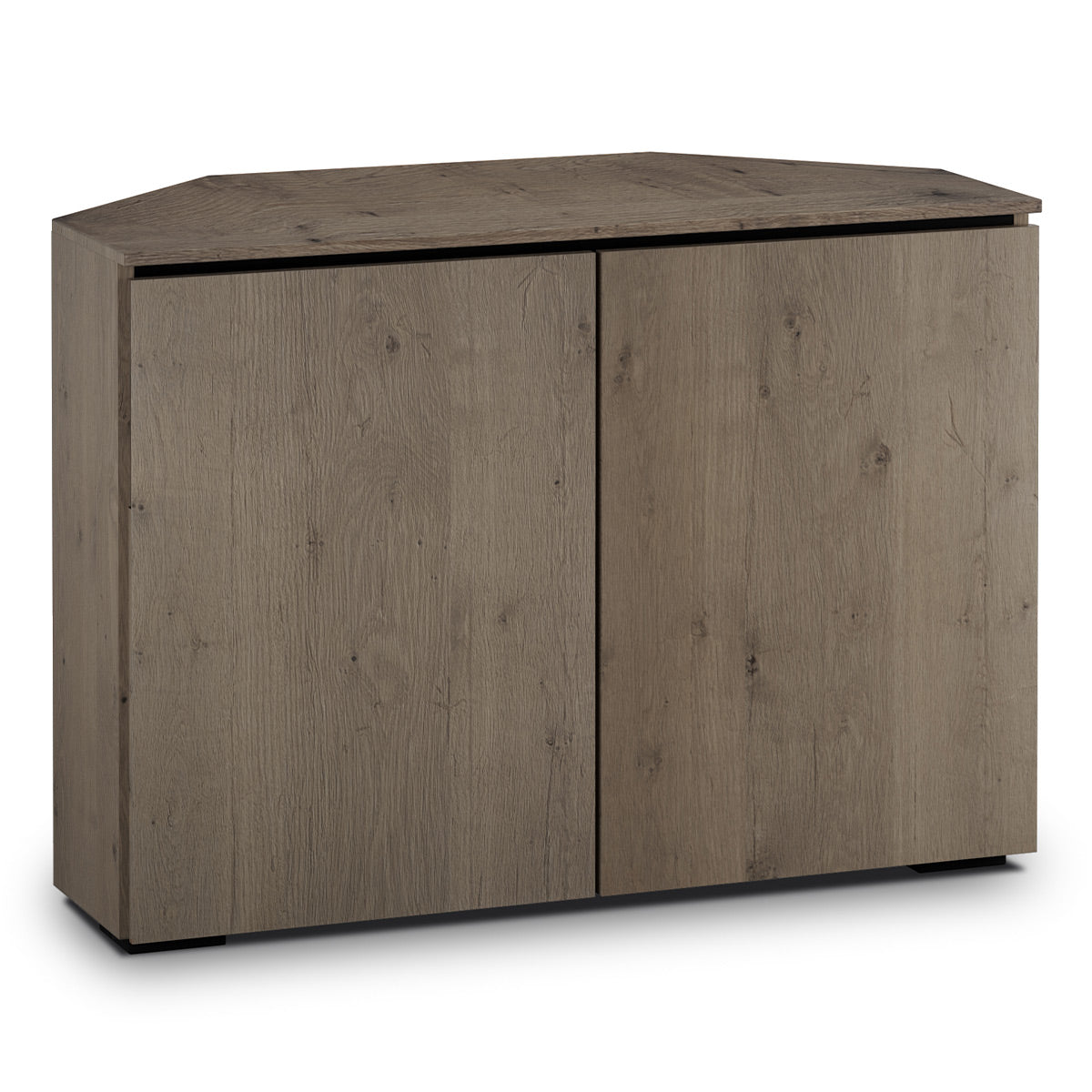 Salamander Chameleon Collection Lancaster 323 Twin Corner AV Cabinet (Rough-Sawn Barnboard Oak)