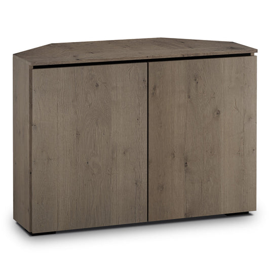 Salamander Chameleon Collection Lancaster 323 Twin Corner AV Cabinet (Rough-Sawn Barnboard Oak)