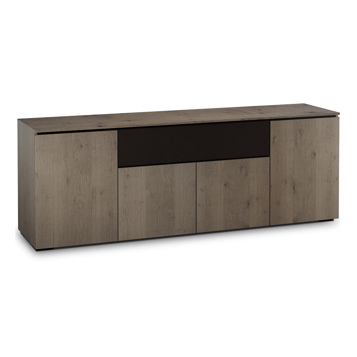 Salamander Chameleon Collection Lancaster 345 Quad Speaker Integrated Cabinet (Rough-Sawn Barnboard Oak)