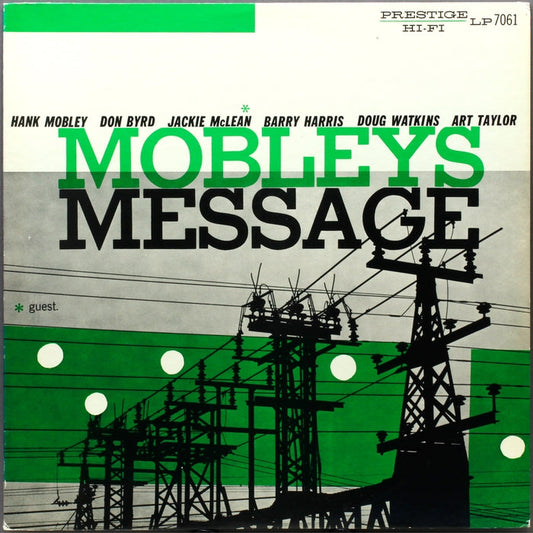 Hank Mobley – Mobley's Message (180g, Mono, QRP)
