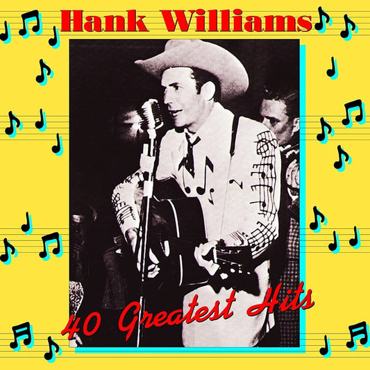 Hank Williams – Hank Williams - 40 Greatest Hits (2xLP)