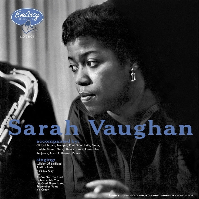 Sarah Vaughan – Sarah Vaughan (180g, Mono, EmArcy, Acoustic Sounds Series)