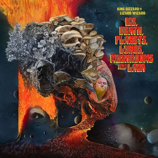 King Gizzard And The Lizard Wizard – Ice, Death, Planets, Lungs, Mushrooms And Lava (2xLP)