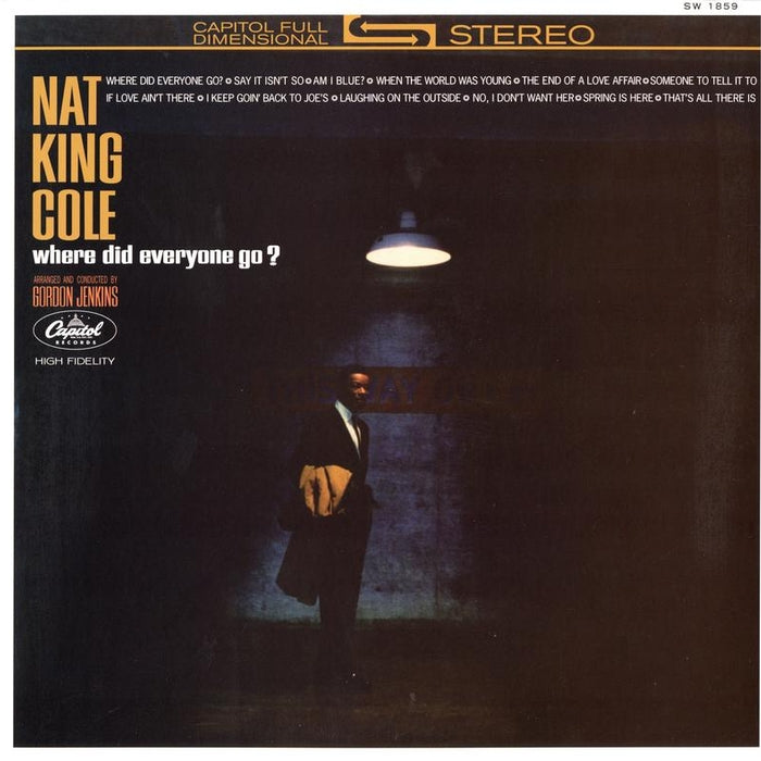 Nat King Cole – Where Did Everyone Go? (2xLP, 45RPM, Analogue Productions)