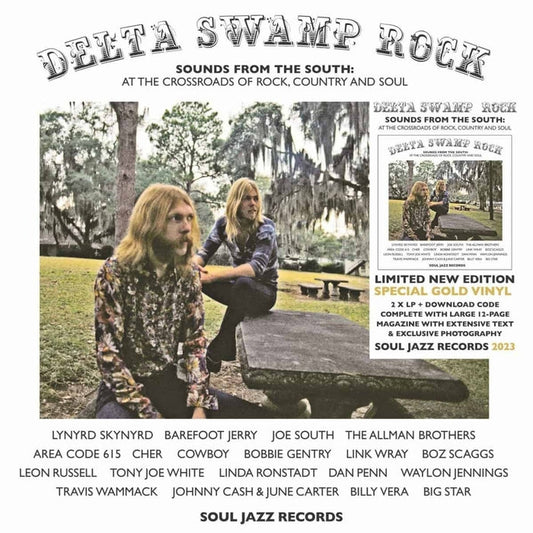 Various – Delta Swamp Rock (Sounds From The South: At The Crossroads Of Rock, Country And Soul) (2xLP, Gold Vinyl)