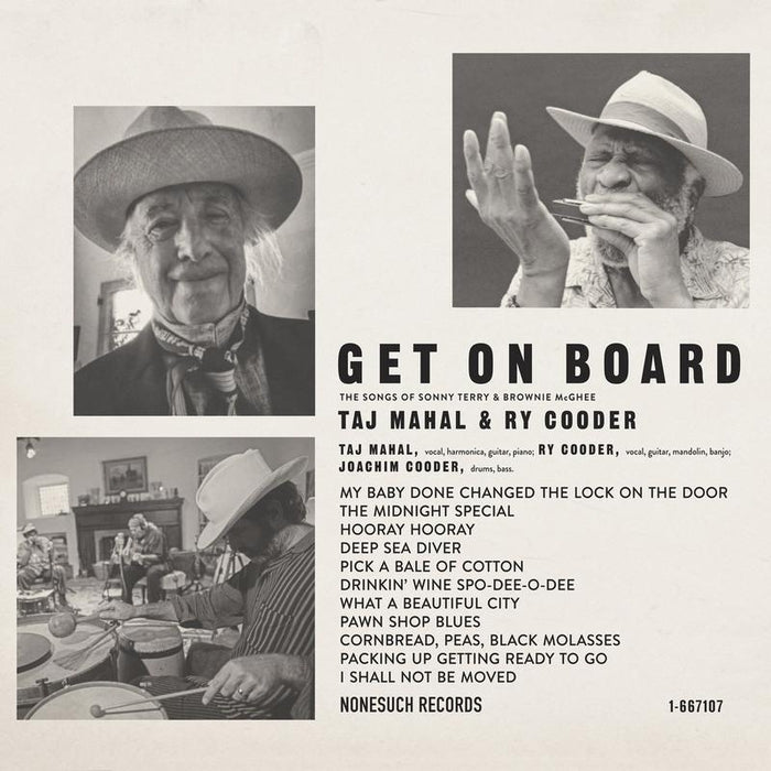 Taj Mahal, Ry Cooder – Get On Board - The Songs Of Sonny Terry & Brownie McGhee
