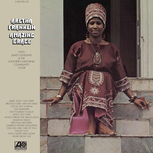 Aretha Franklin – Amazing Grace (2xLP, Gatefold, White Vinyl)