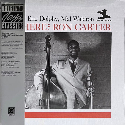Ron Carter, Eric Dolphy, Mal Waldron – Where? (Craft Recordings, OJC Series)